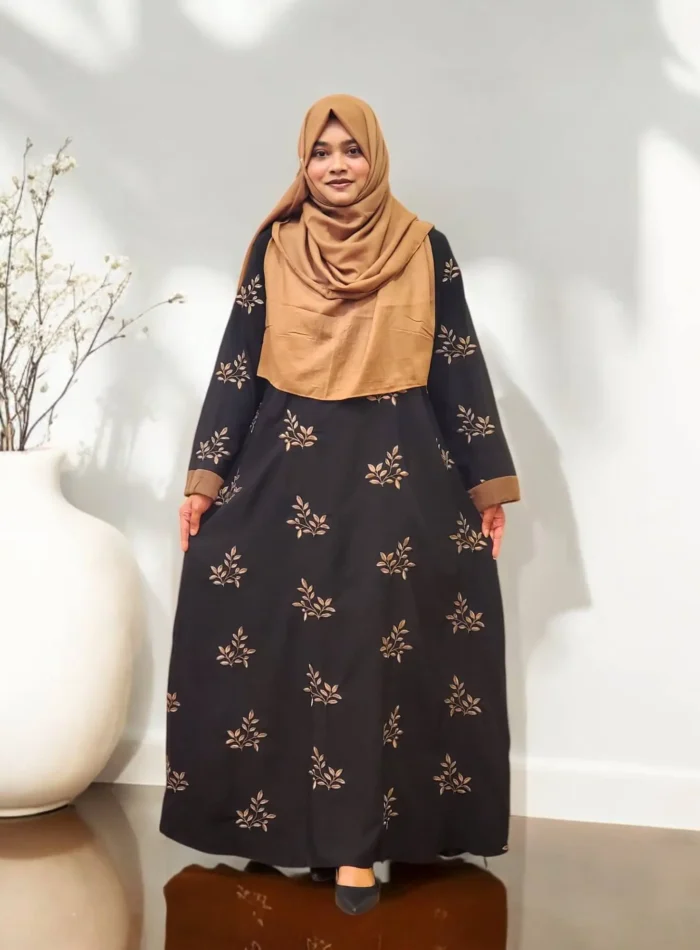 Image of Embroidery Borqa