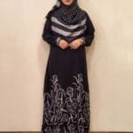 Non-Transparent Soft BMW Material One Part Borkha.