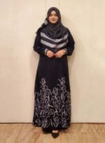 অ-স্বচ্ছ নরম BMW উপাদান এক অংশ বোরখা.