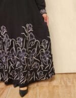 অ-স্বচ্ছ নরম BMW উপাদান এক অংশ বোরখা. - Image 5