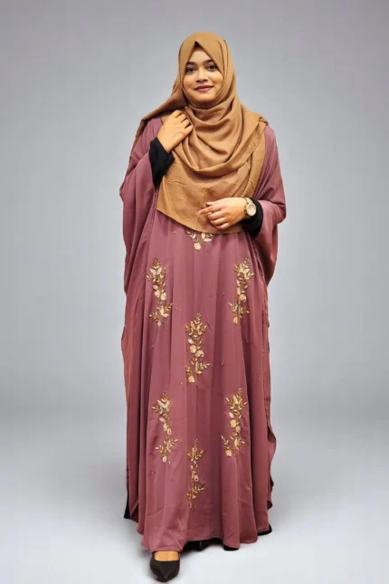 Image of Dubai Cherry Long Abaya