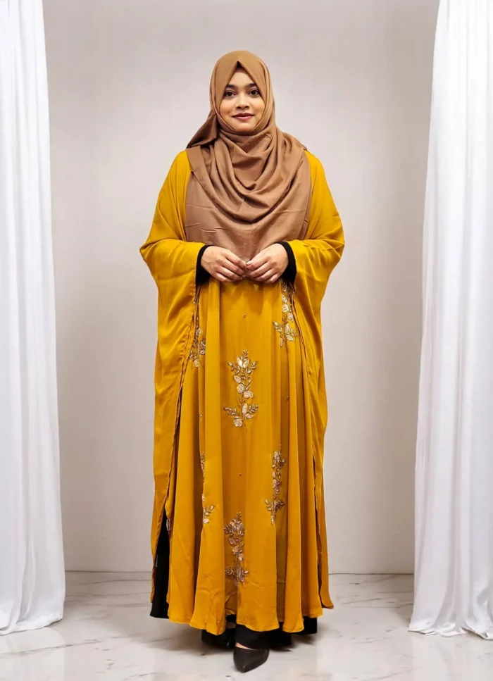 Image of Dubai Cherry Long Abaya