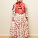 Image of double part princess gown