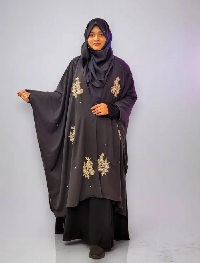 Image of Dubai Cherry Farbic Karcupi Cape