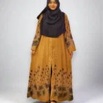 Image of screen printed kimono