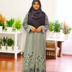 Image of screen printed kimono