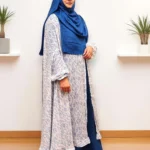 Image of Georgette Floral Fusion Cape