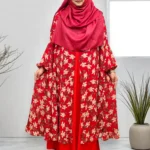 Image of Georgette Floral Fusion Cape