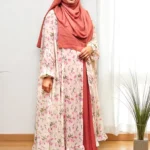 Image of Georgette Floral Fusion Cape