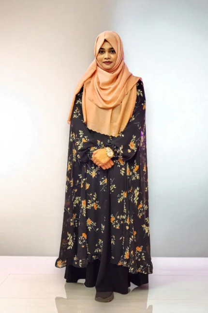 Image of Georgette Fusion Cape