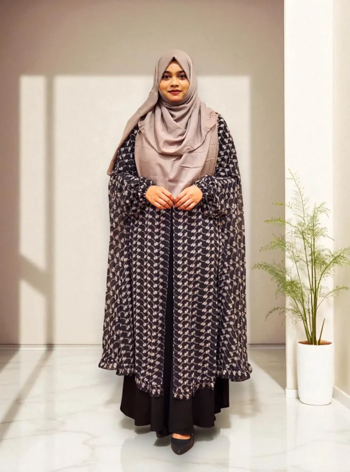 Image of Georgette Fusion Cape