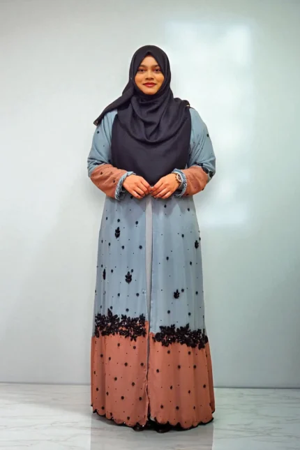 Best Stylish Abaya Borka Hijab Gown Online Shop Clothing Store in BD 3 Image of Gorgeous Karcupi Kimono