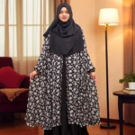 Image of Printed Georgette Fusion Cape