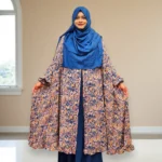 Image of Georgette Printed Fusion Cape