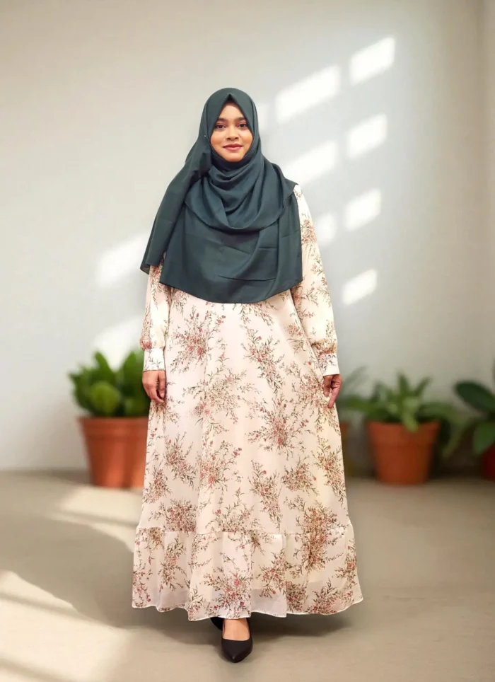 Image of Double Part Gown