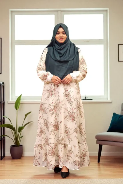 Image of Double Part Gown