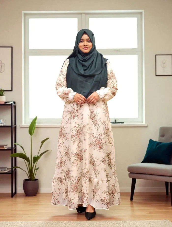 Image of Double Part Gown