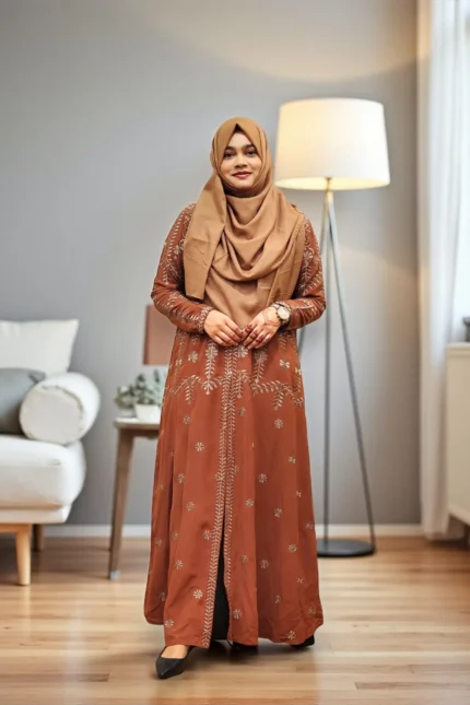 Image of Diamond Georgette "Rajrani Kimono"