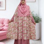 This product of Free size printed pocket cape.