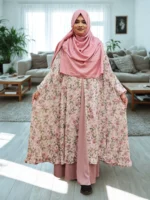 New Free Size Cape Semi Transparent Soft Georgette Material - Image 3
