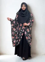 Free Size Cape | Made of Soft Transparent Georgette Material. - Image 2