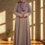 Discover our Premium Imported CY Fabric One-Part Borkha, featuring full sleeves and buttoned cuffs. This non-transparent modest wear is designed for comfort and style!