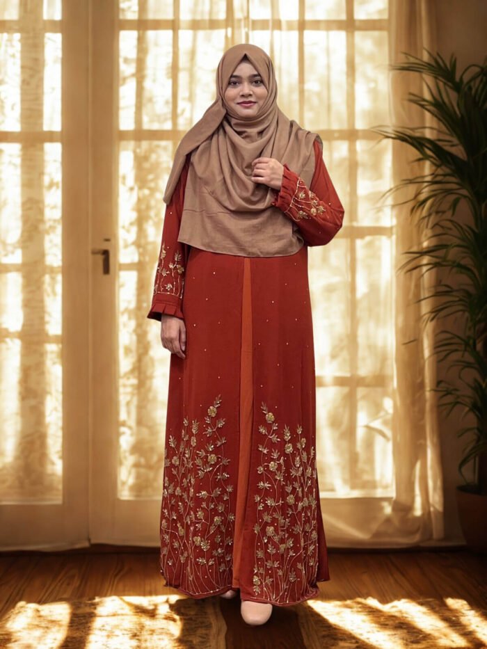 Best Kimono Collection Unique Karchupi Work| The work below is quite dense and perfect - Image 5