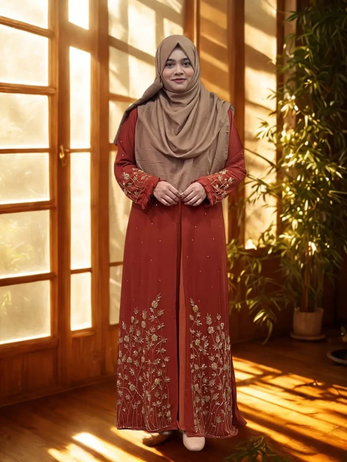 Best Kimono Collection Unique Karchupi Work| The work below is quite dense and perfect - Image 3