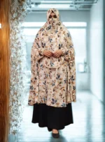 Alex Fabrics Khimar has a Niqab Attachment. Summer Friendly and comfortable.