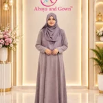 Abaya and Gown প্রিমিয়াম ওয়ান পার্ট বোরখা AMI 1246 প্রিমিয়াম ওয়ান পার্ট বোরখা