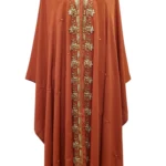Free size karchupi cape made of non-transparent Dubai cherry material