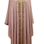 Free size karchupi cape made of non-transparent Dubai cherry material