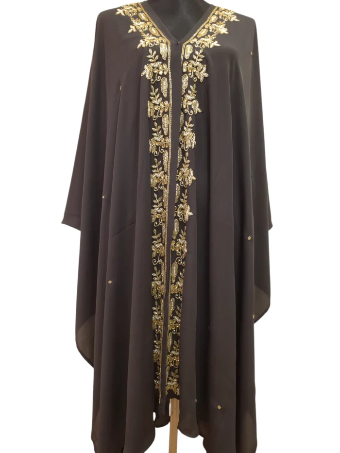 Free size karchupi cape made of non-transparent Dubai cherry material