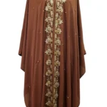 Free size karchupi cape made of non-transparent Dubai cherry material