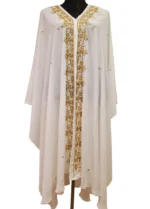 Free size karchupi cape made of non-transparent Dubai cherry material