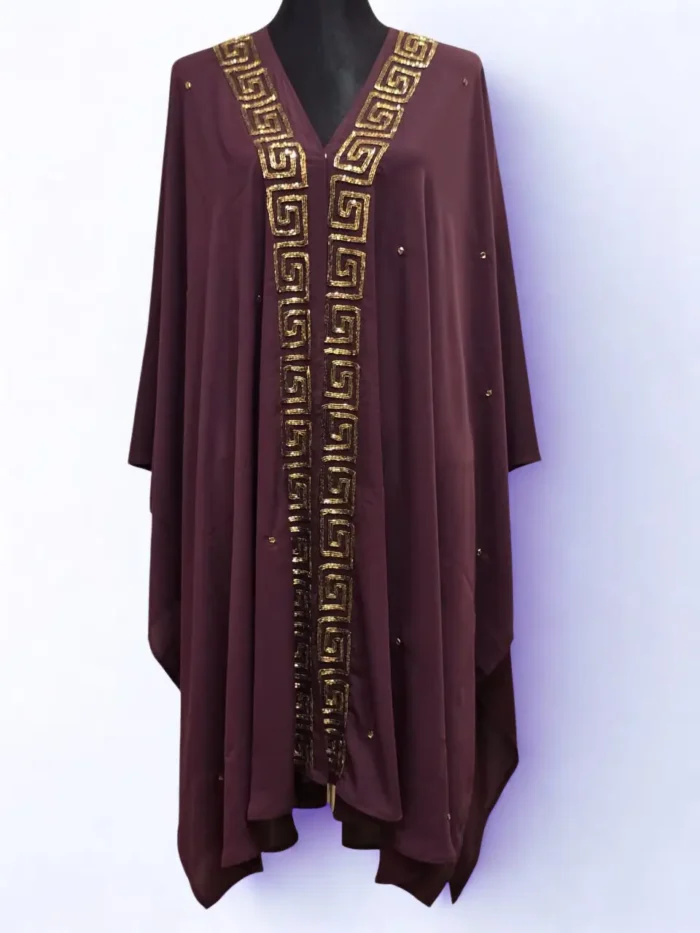 Classic modest non-transparent rigging cape for women’s fashion