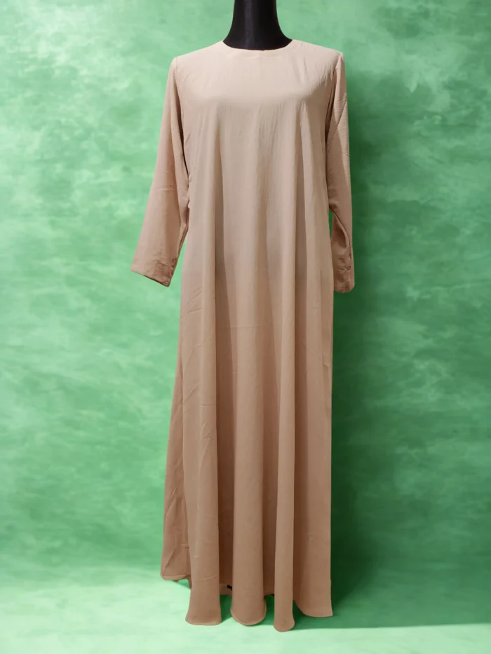 Non-transparent, one-part borkha made from imported Dubai CY fabric.