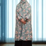 Breathable and summer-friendly khimar made of Alex fabric.