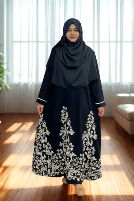 Best Stylish Abaya Borka Hijab Gown Online Shop Clothing Store in BD 1 AMC 1391