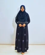 কার্চুপি ডায়মন্ড জর্জেট কিমোনো - অ-স্বচ্ছ পরিপূর্ণতা - Image 2