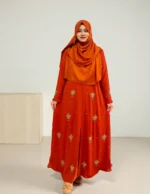 অ-স্বচ্ছ কিমোনো। হীরার জর্জেট দিয়ে তৈরি, চমৎকার কারচুপির কাজ সহ - Image 2