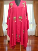 Non-transparent karchupi cape made of free size dubai cherry material. - Image 2