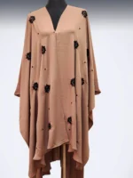 Karchupi gorgeous cape non-transparent. Made of free size dubai cherry material. - Image 2