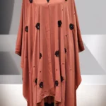 অসাধারণ কারচুপি কেপ, স্বচ্ছ নয়। দুবাইয়ের ফ্রি সাইজের চেরি উপাদান দিয়ে তৈরি।