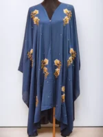 দুবাই চেরি ম্যাটেরিয়াল কেপ। আরামদায়ক ফ্রি সাইজ এবং অস্বচ্ছ। - Image 2