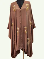 সাইড প্রোফাইল ওপেনিং কেপ। অ-স্বচ্ছ দুবাই চেরি উপাদান দিয়ে তৈরি ফ্রি সাইজ।