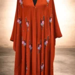 Karchupi gorgeous cape free size. Made of non transparent dubai cherry material.