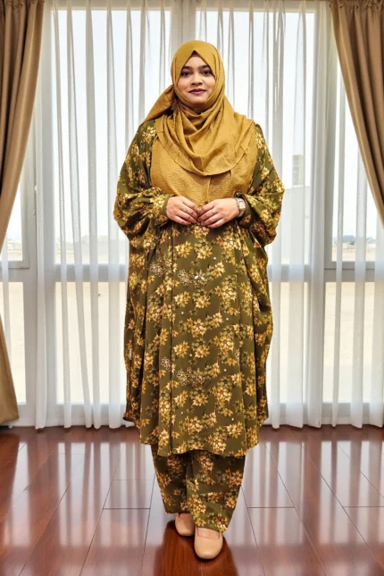 New Alex-material free-size Cape + Pant Set! Matching pants for the first time, summer-friendly, lightweight, and stylish with locked sides & cuff buttons. Order now!