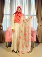 Exclusive muslin gown collection. Made of muslin fabrics.