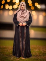 ক্লাসিক সূচিকর্ম করা কিমোনো। অস্বচ্ছ নরম BMW উপাদান দিয়ে তৈরি। - Image 3